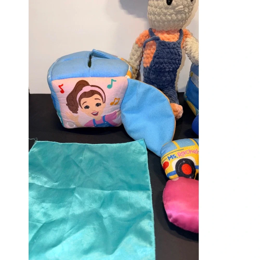 Ms Rachel Inspired Toy Bundle Crochet Doll Sensory Surprise Box Microphone